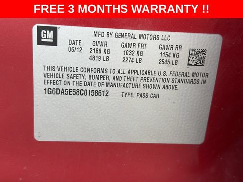 Used 2012 Cadillac CTS Sedan RWD image 22