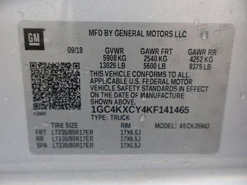 Used 2019 Chevrolet Silverado 3500 LTZ w/ Duramax Plus Package image 43