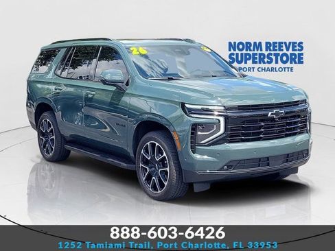 Used 2026 Chevrolet Tahoe RST w/ Advanced Technology Package AWD/4WD image 1