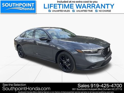 New 2025 Honda Accord SE image 1