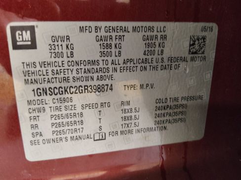 Used 2016 Chevrolet Suburban LS RWD image 33