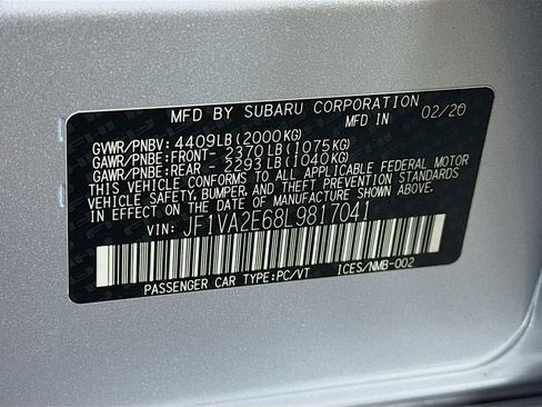 Used 2020 Subaru WRX STI image 38