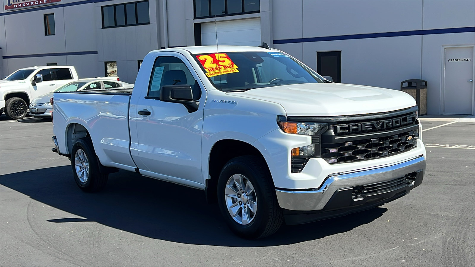 Certified 2025 Chevrolet Silverado 1500 W/T RWD image 3