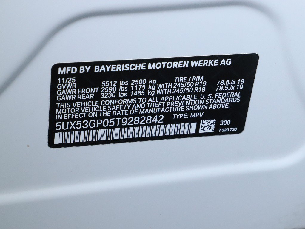 Used 2026 BMW X3 xDrive30i w/ Convenience Package AWD/4WD image 23