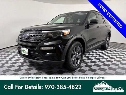 Certified 2023 Ford Explorer XLT w/ Equipment Group 202A AWD/4WD image 1