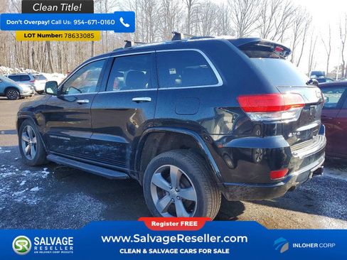 Used 2014 Jeep Grand Cherokee Overland w/ Advanced Technology Group image 3