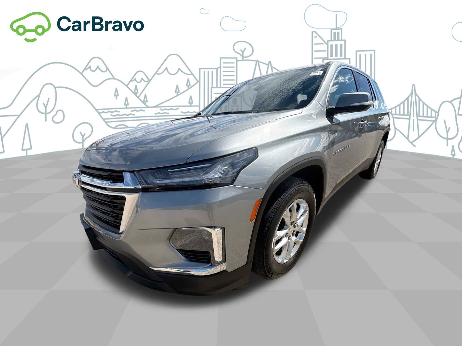 Certified 2023 Chevrolet Traverse LS w/ Safety Package AWD/4WD image 1