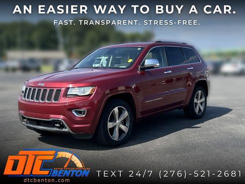 Used 2015 Jeep Grand Cherokee Overland w/ Advanced Technology Group AWD/4WD image 5