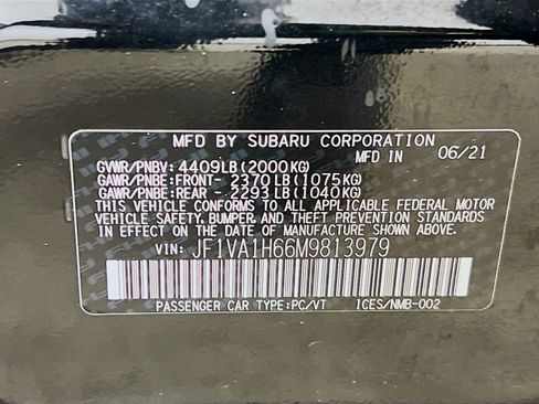 Used 2021 Subaru WRX Limited w/ Popular Package #1 image 32