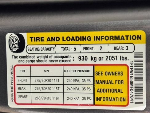 Used 2021 Ford F150 XL w/ STX Appearance Package AWD/4WD image 64