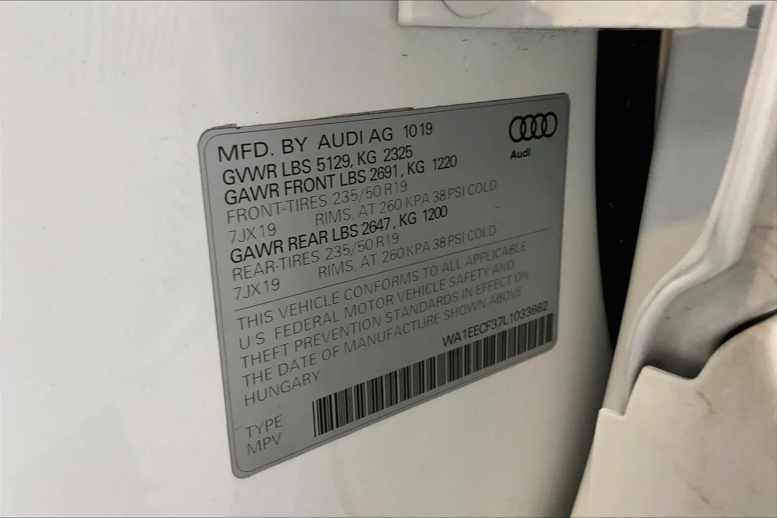 Used 2020 Audi Q3 2.0T Premium Plus w/ Premium Plus Package AWD/4WD image 34
