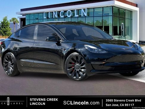 Used 2023 Tesla Model 3 Performance AWD/4WD image 1