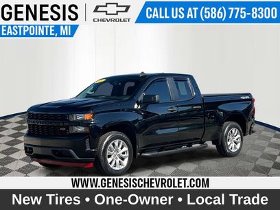 Used 2021 Chevrolet Silverado 1500 Custom w/ LPO, Dark Essentials Package