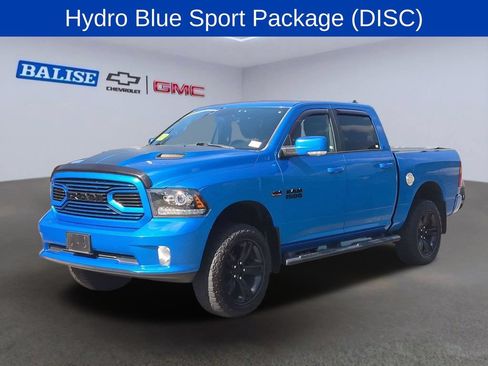 Used 2018 RAM 1500 Sport w/ Hydro Blue Sport Package AWD/4WD image 7