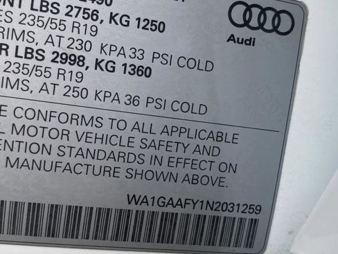 Used 2022 Audi Q5 2.0T Premium w/ Convenience Package image 14