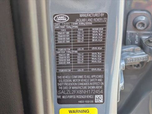 Certified 2022 Land Rover Range Rover Evoque R-Dynamic SE image 26