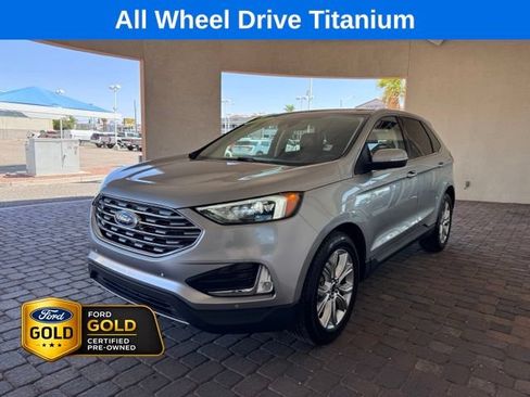 Certified 2022 Ford Edge Titanium AWD/4WD image 1