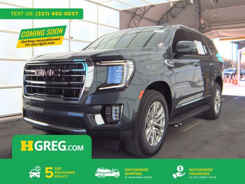 Used 2021 GMC Yukon SLT w/ SLT Luxury Package image 1