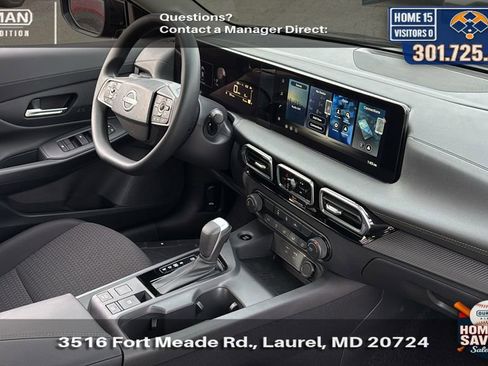 New 2026 Nissan Sentra S w/ Floor Mat Package FWD image 5