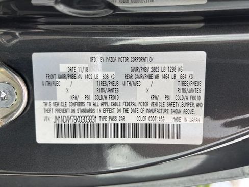 Used 2019 MAZDA MX-5 Miata RF Grand Touring RWD image 19