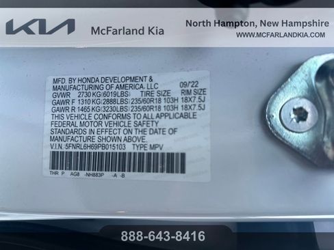 Used 2023 Honda Odyssey EX-L image 27