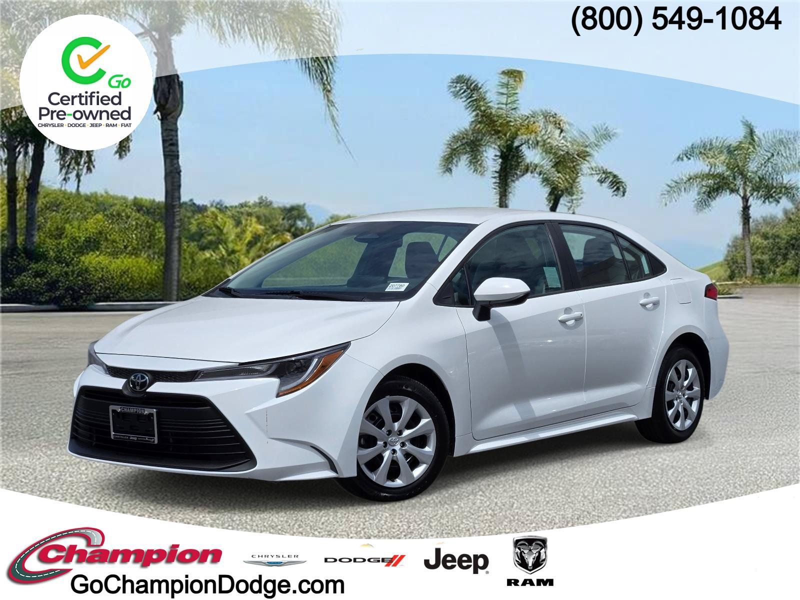 Used 2025 Toyota Corolla LE FWD image 1
