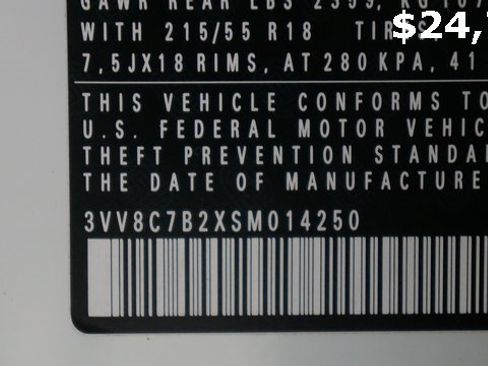 Certified 2025 Volkswagen Taos S image 93
