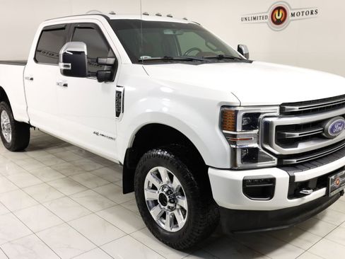 Used 2020 Ford F350 Platinum w/ FX4 Off-Road Package AWD/4WD image 40