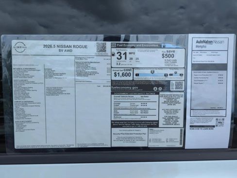 New 2026 Nissan Rogue SV AWD/4WD image 25