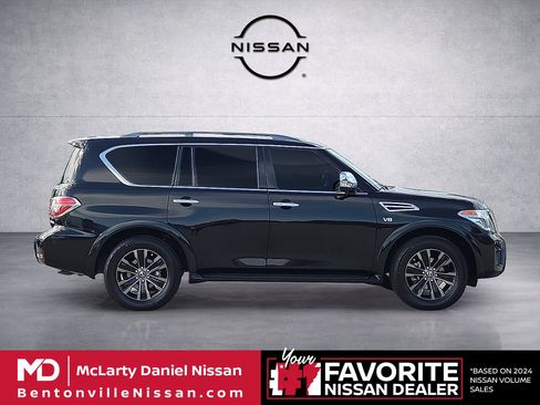 Used 2020 Nissan Armada Platinum w/ Captain's Chairs Package AWD/4WD image 6