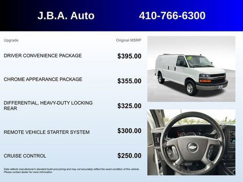 Used 2023 Chevrolet Express 2500 w/ Driver Convenience Package image 5