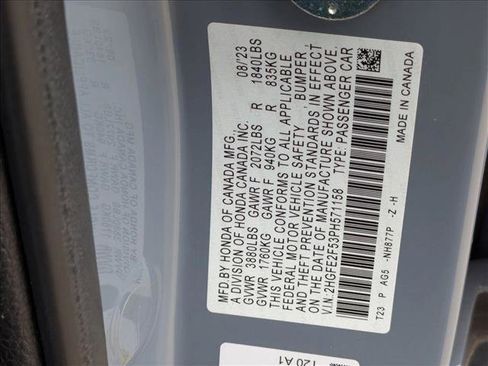 Used 2023 Honda Civic Sport image 15