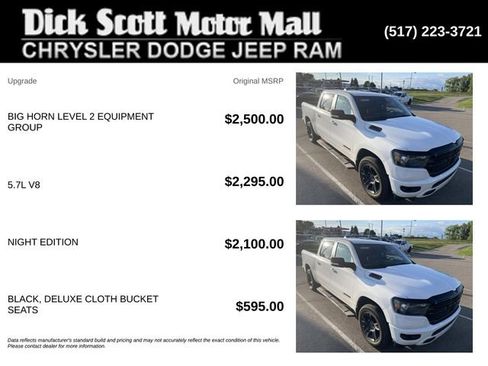 Used 2021 RAM 1500 Big Horn AWD/4WD image 2
