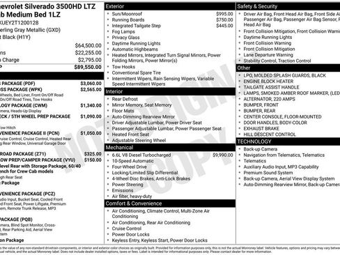 New 2026 Chevrolet Silverado 3500 LTZ w/ LTZ Plus Package AWD/4WD image 26