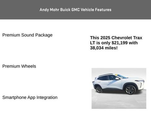 Used 2025 Chevrolet Trax LT w/ LT Convenience Package FWD image 8