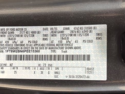 Used 2023 Ford F250 XLT w/ XLT Premium Package image 30