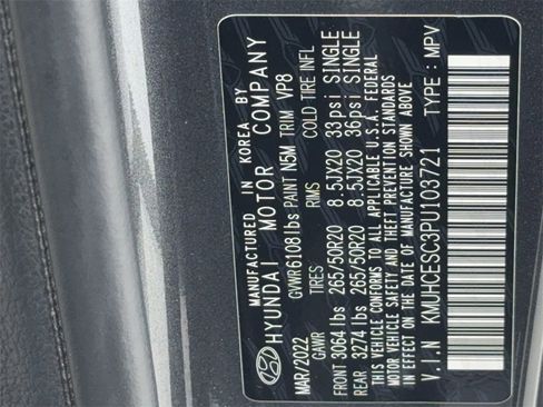 Used 2023 Genesis GV80 3.5T image 59