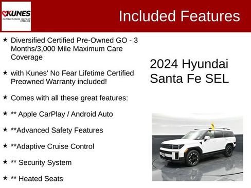 Used 2024 Hyundai Santa Fe SEL AWD/4WD image 2