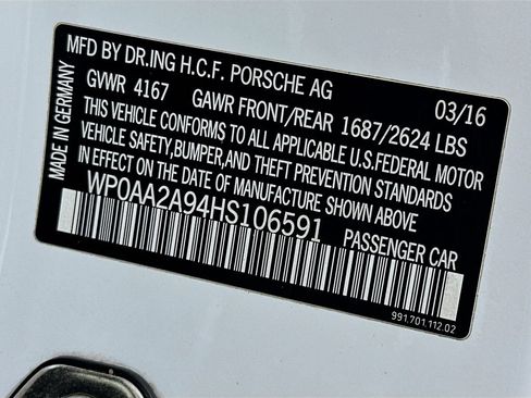 Used 2017 Porsche 911 Carrera RWD image 18