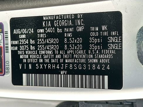 Certified 2025 Kia Sorento EX FWD image 32