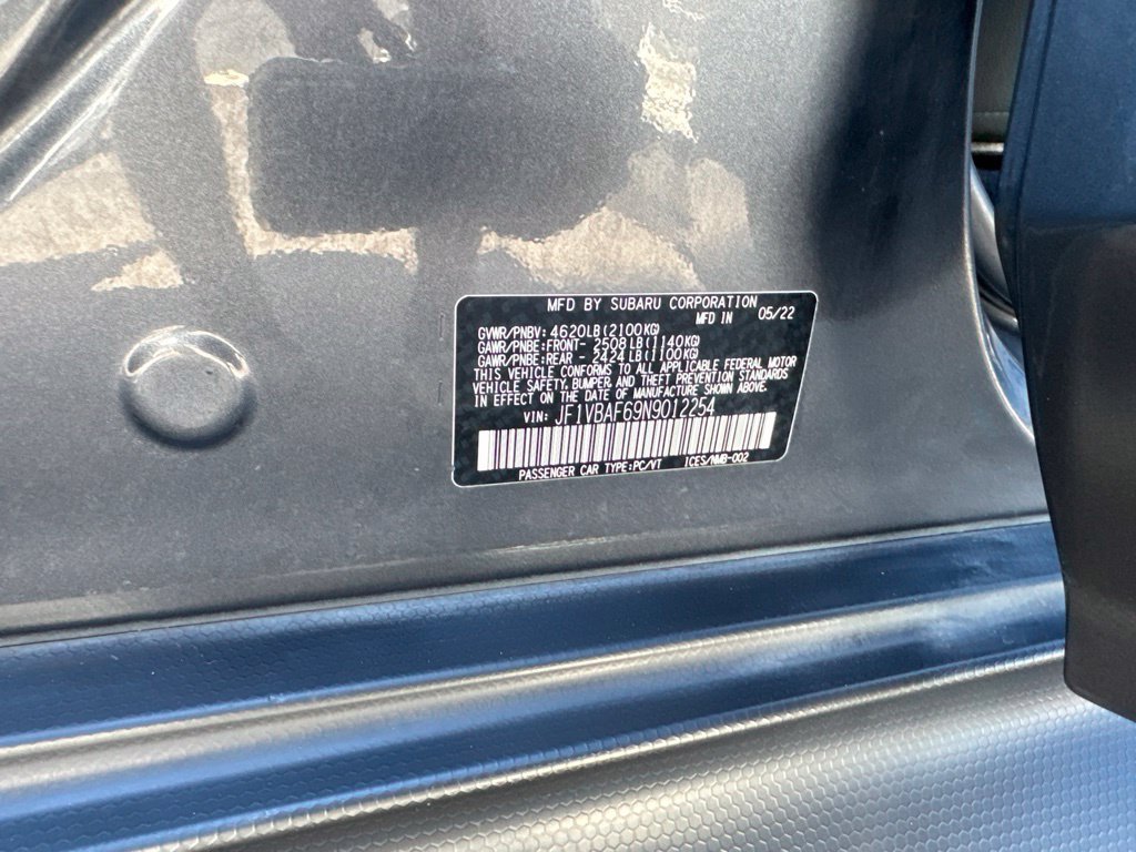 Used 2022 Subaru WRX Premium AWD/4WD image 34
