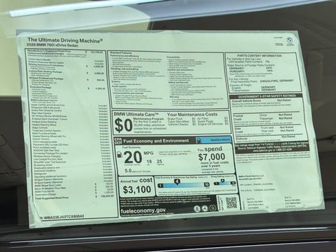 New 2026 BMW 760i xDrive w/ Executive Package AWD/4WD image 29