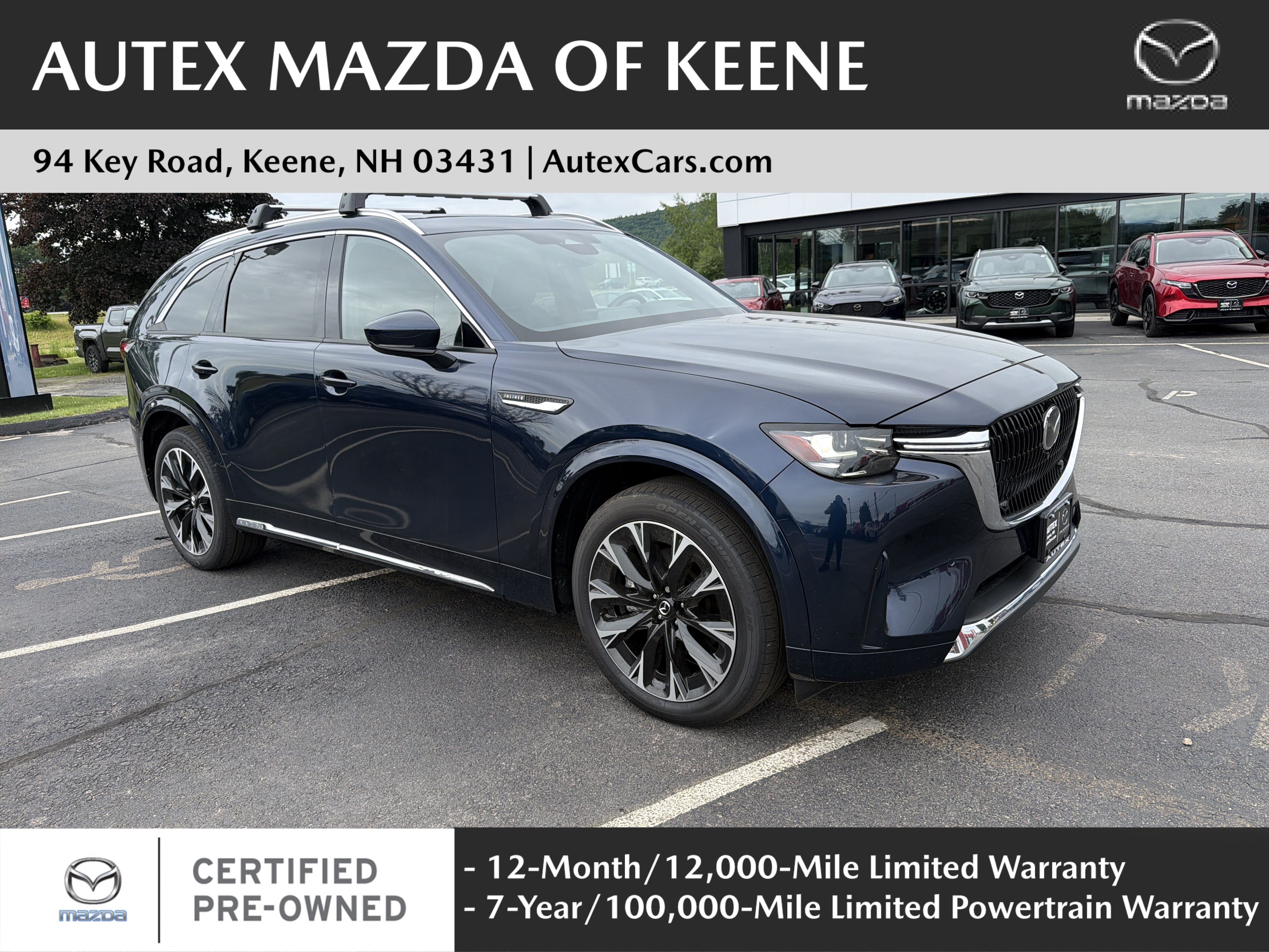 Certified 2025 MAZDA CX-90 3.3 Turbo S w/ Premium Package AWD/4WD image 1