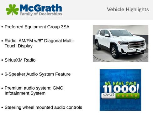 Used 2020 GMC Acadia SLE image 5