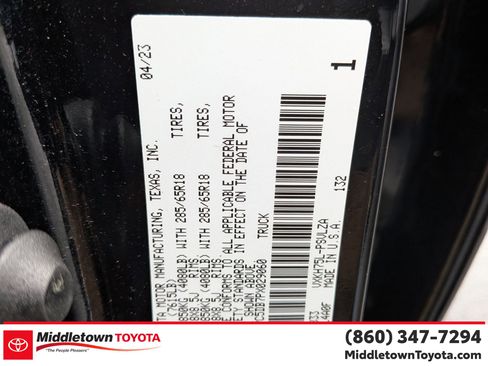 Used 2023 Toyota Tundra TRD Pro w/ TRD Pro Tow Package AWD/4WD image 40
