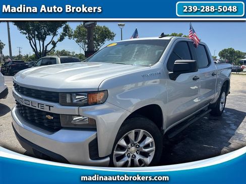 Used 2021 Chevrolet Silverado 1500 Custom RWD image 1