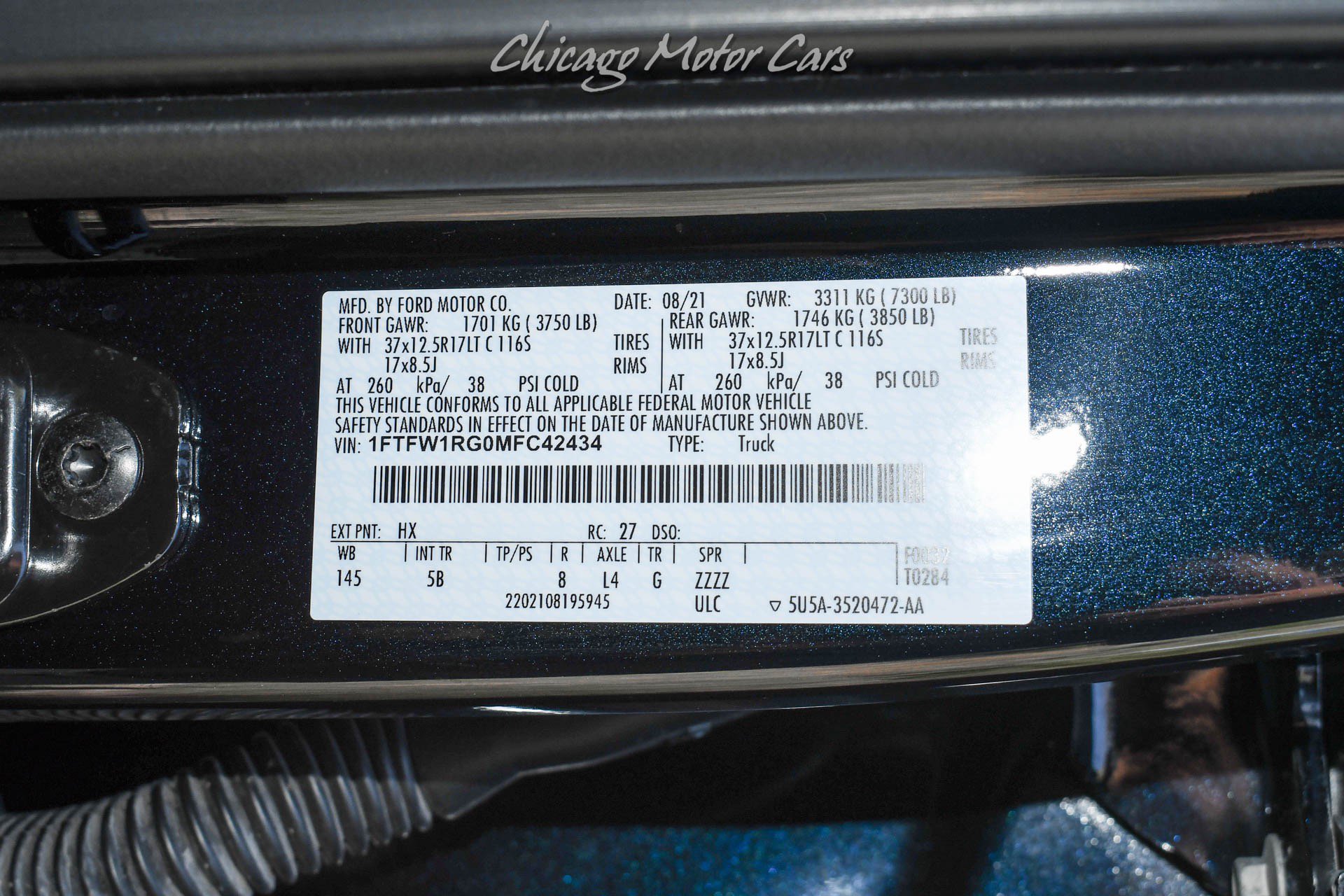 Used 2021 Ford F150 Raptor w/ Raptor 37 Performance Package AWD/4WD image 49