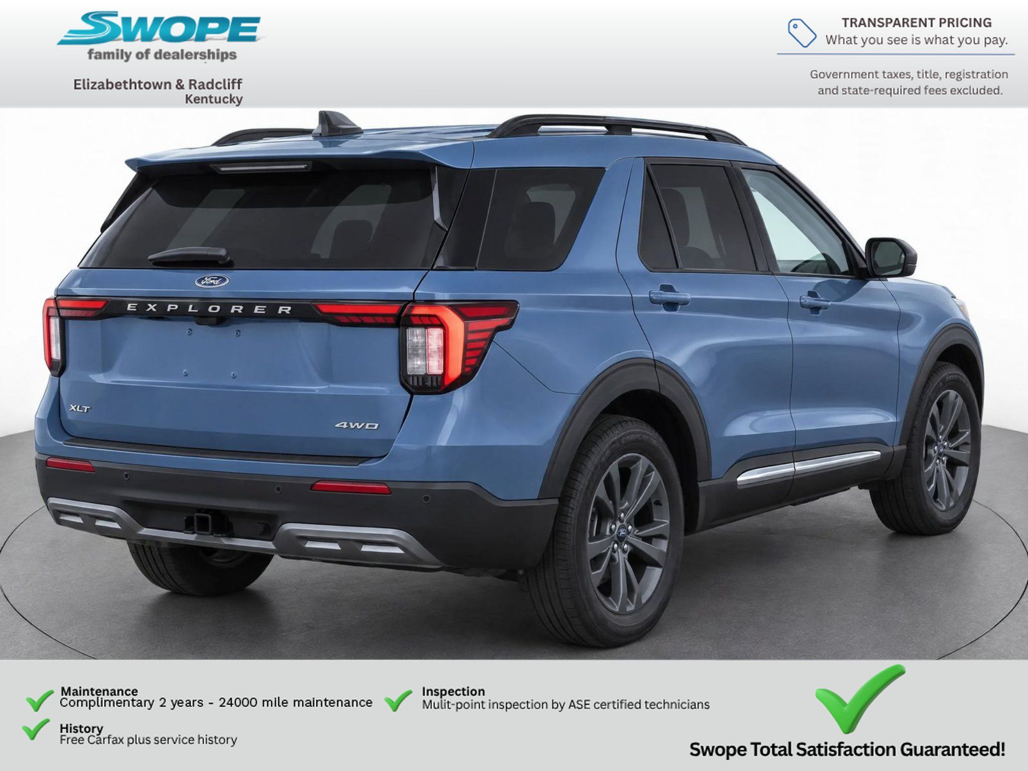 Used 2025 Ford Explorer Active w/ Active Comfort Package AWD/4WD image 5