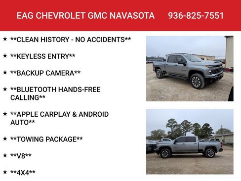 Used 2024 Chevrolet Silverado 2500 Custom w/ Custom Value Package image 4