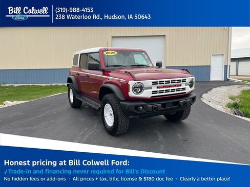 Used 2025 Ford Bronco Heritage Edition AWD/4WD image 1